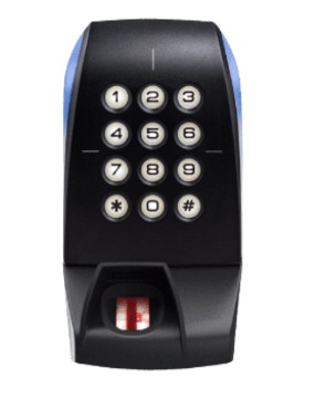 Czytnik ARC typ B klawiatura PIN, WIEGAND tryb programowania + czytnik biometryczny, czarny