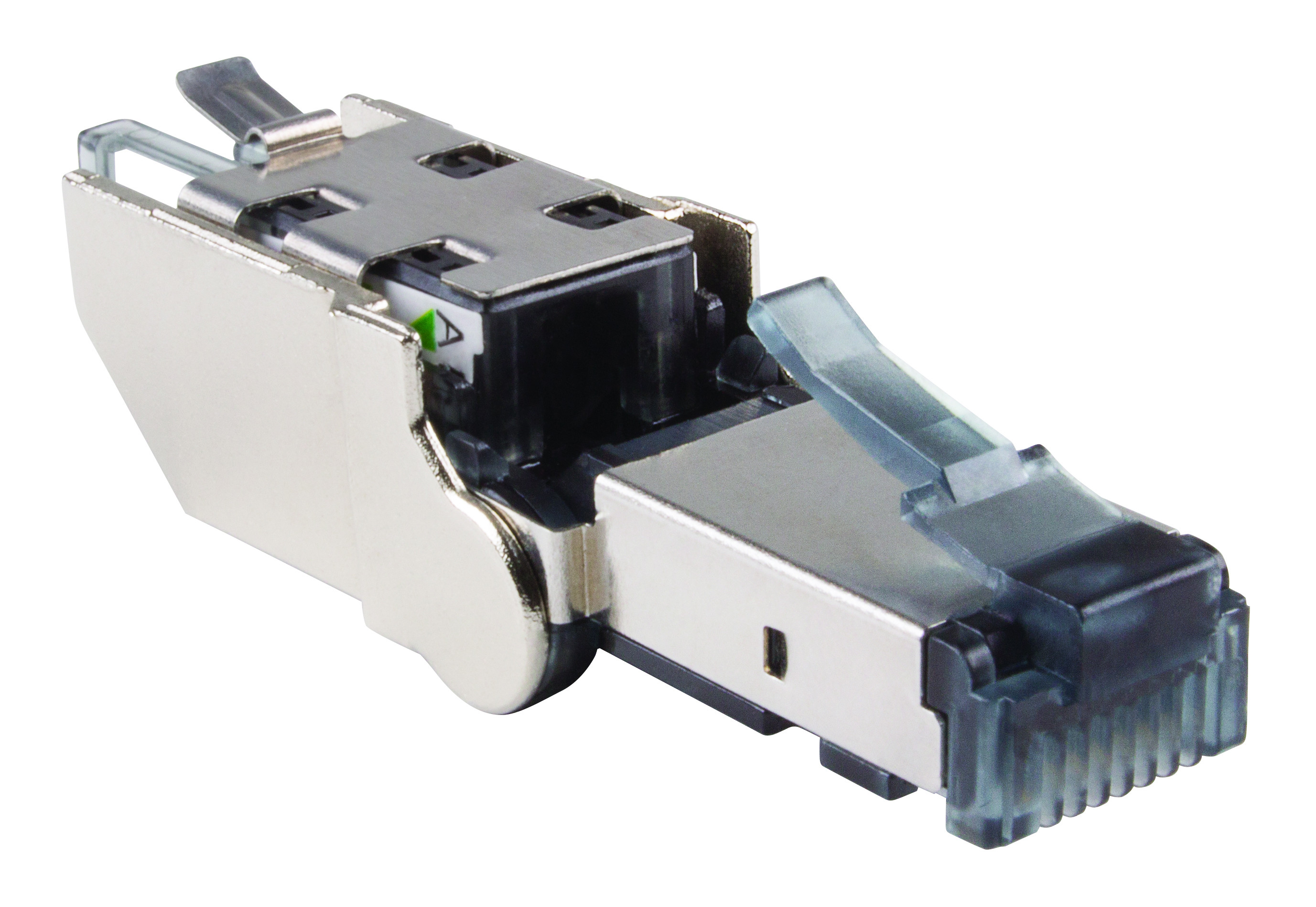 Wtyk MMC RJ45 kat. 6A STP IDC dla łącza MPTL obrotowy