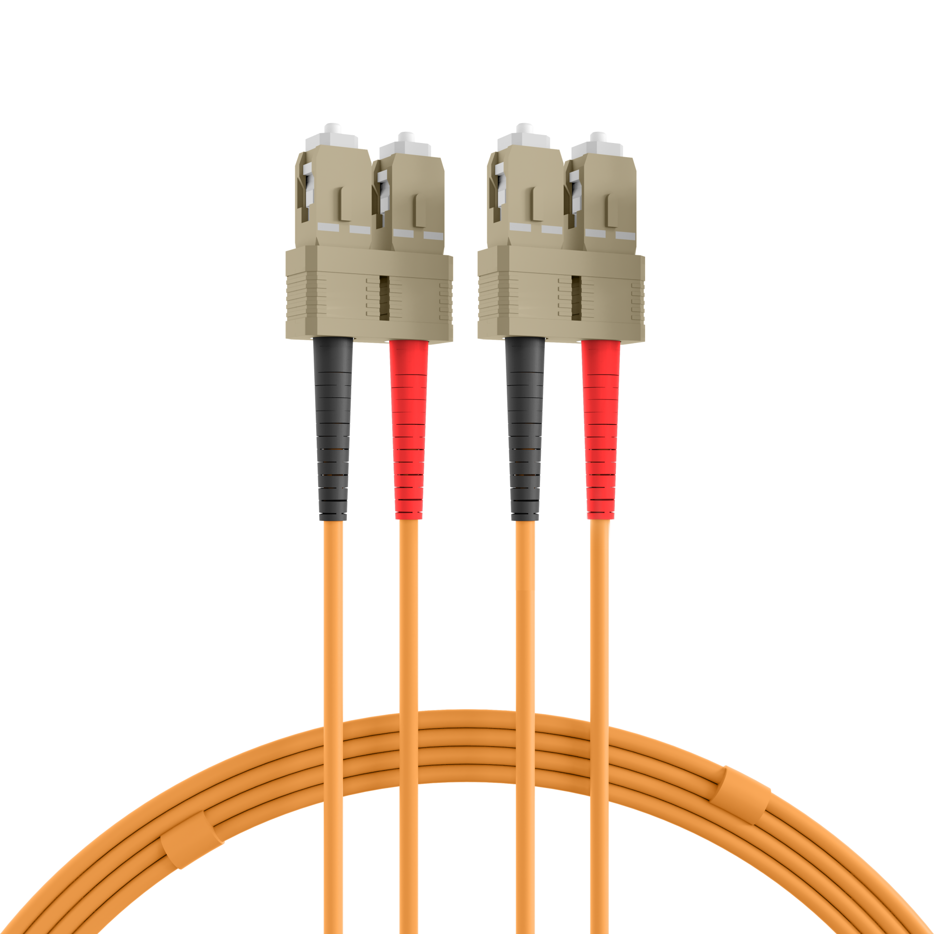 Patchcord wielomodowy OM2 SC/SC duplex, długość 1m