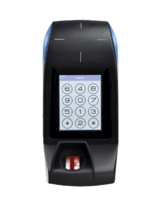 Czytnik ARC typ C klawiatura LCD, wersja OSDPv2 + czytnik biometryczny, czarny