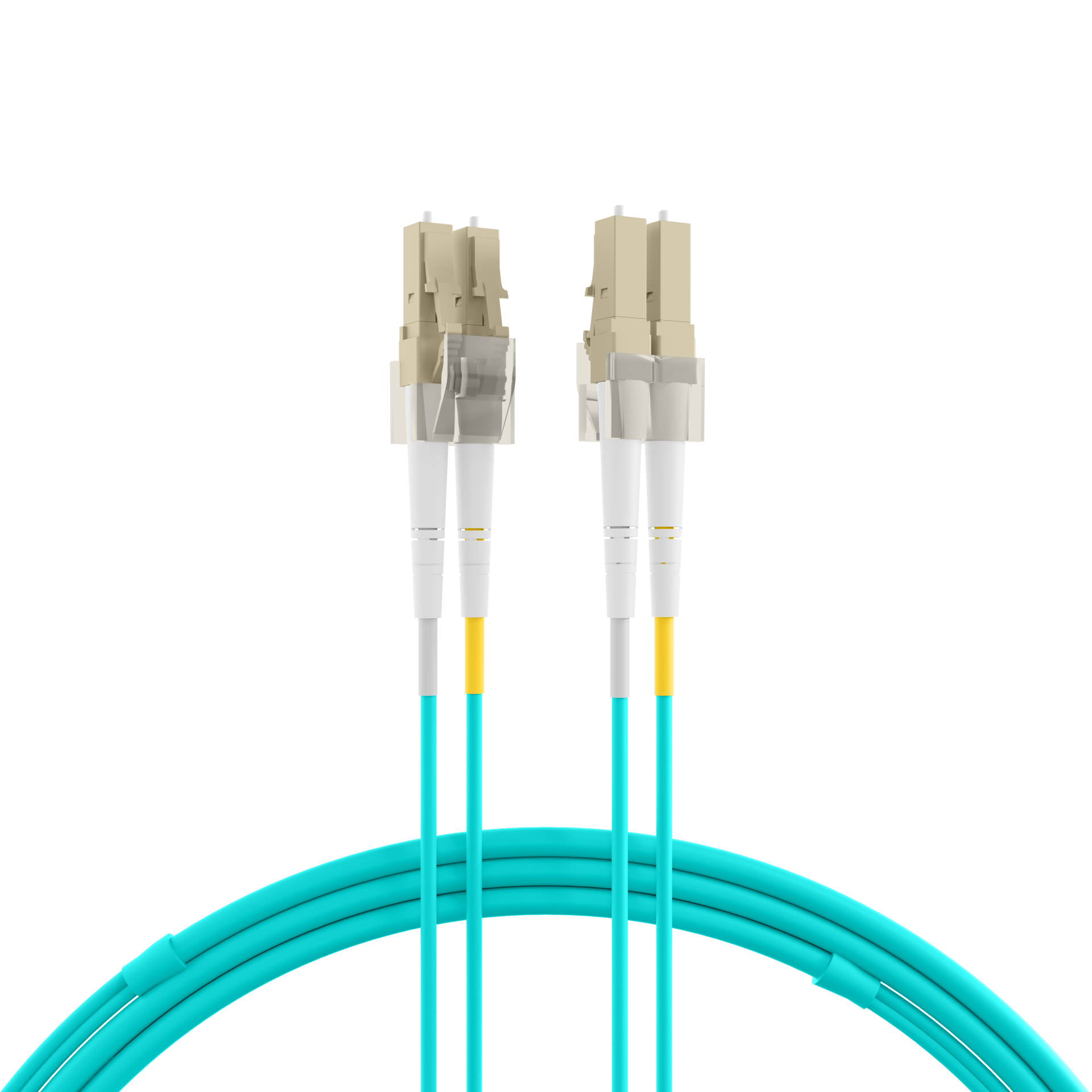 Patchcord wielomodowy OM3 LC/LC duplex, długość 7,5m