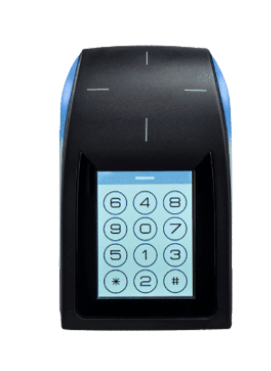 Czytnik ARC typ C klawiatura LCD, wersja OSDPv2, czarny